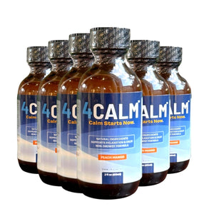 4Calm – Natural Stress Support Supplement (6-Pack)